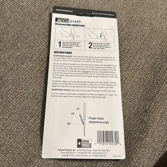 Diamond rod sharpener - Picture 2 of 3